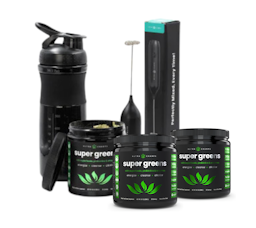 Super Greens x 3 (Plus Shaker & Frother)